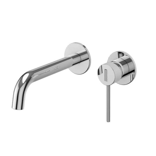 Miscelatore Monocomando a due fori ad incasso a parete per lavabo - Jazz