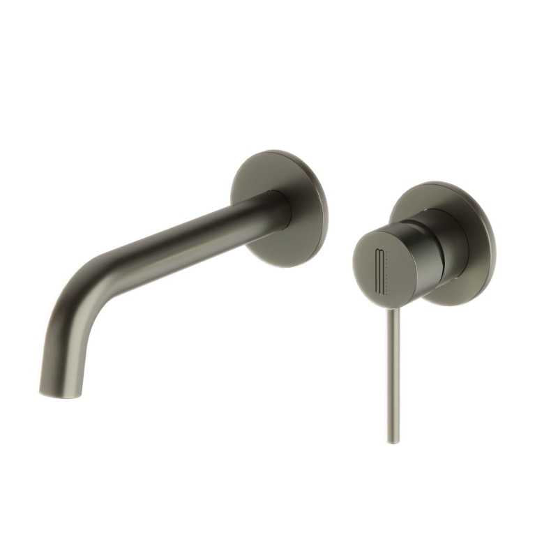 Miscelatore Monocomando a due fori ad incasso a parete per lavabo - Jazz