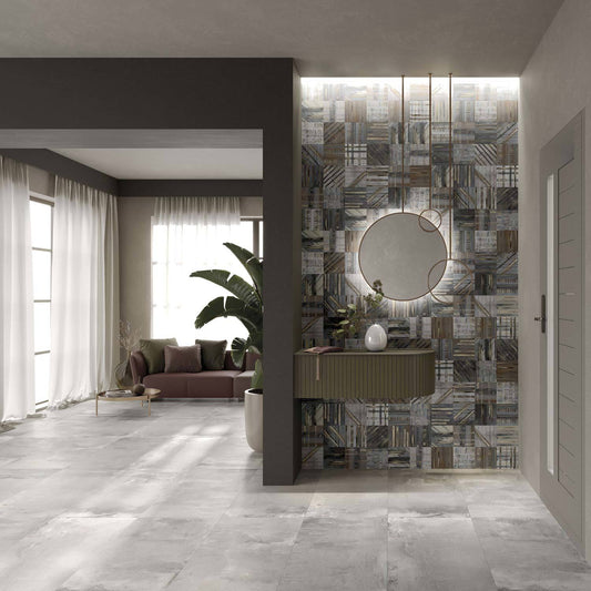 Abita Argento 80x80 rettificato