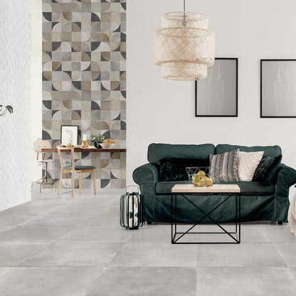 Contemporary Light Grey 80x80 rettificato